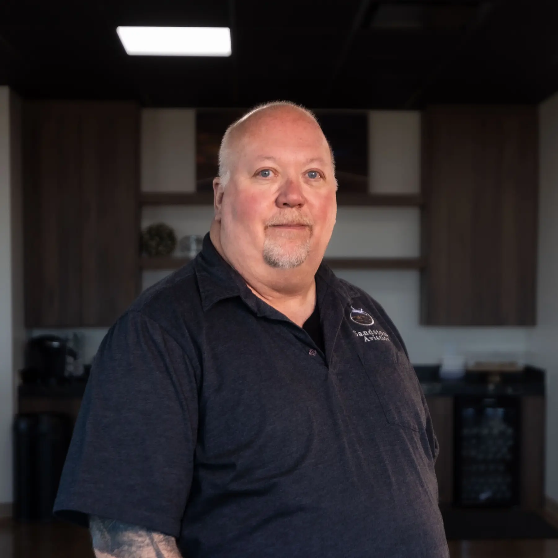 Portrait of Scott Stilson, General Manager of Sandstone Aviation.